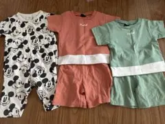 ベビー服　セットアップ3点セット　90cm