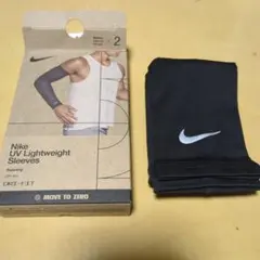 Nike UV Lightweight Sleeves 2枚入り黒S.M最終値下