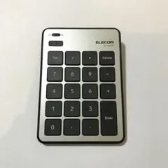 ELECOM Bluetooth テンキー TK-TBPM01SV Mac対応