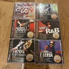 洋楽 コンピレーション CD 6枚セット PURE GOLD HITS
