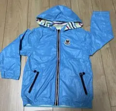 DOUBLE.B 水色フード付きジャケット　両面用