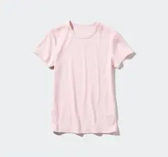 美品 UNIQLO ソフトリブクルーネック