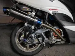 2型3型国内シグナスX 用 BEAMS製 R-EVO チタンマフラーバッフル付き 2型3型国内シグナスX 用 BEAMS製 R-EVO チタンマフラーバッフル付き