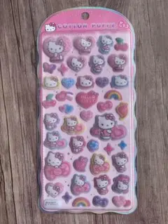 Hello Kitty Cotton Puffy Seal ステッカーのサムネイル