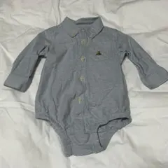 baby GAP｜GAP｜デニム素材｜長袖ロンパース｜70cm