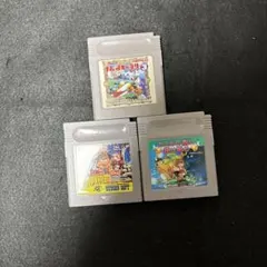 Eセット　カエル、高橋冒険、ナムギャラ　GBソフト　OP画面起動確認済☆