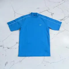 NIKE GOLF ナイキゴルフ　Y2K 半袖モックネックシャツ メンズ　刺繍M