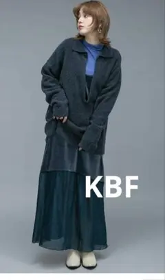 KBF ニット セーター ミニブークレスキッパーニット