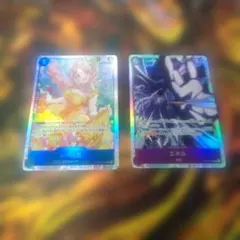 さ*お様 ワンピース カードゲーム レベッカ エネル SR セット