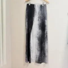 【JEANASIS】 ニュアンスパターンロングスカート