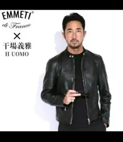 【美品】エンメティ アッカ 44 干場義雅 EMMETI ライダースのサムネイル