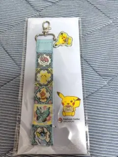 ポケモンセンター シンガポール限定 ストラップキーチェーン ピンク