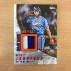 ランフォード topps MATERIAL テキサス・レンジャーズ