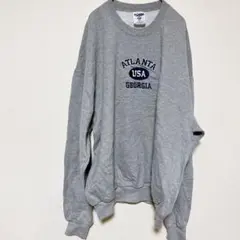 １点もの✨️Jerzees 【XL】USA グレー トレーナー スウェット 古着