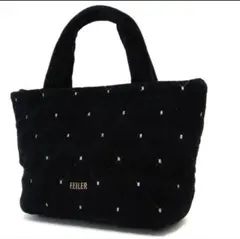 FEILER フェイラー ハンドバッグ キルティング ダイヤ柄