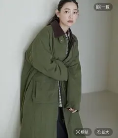 natural by clip フィッシングロングコート