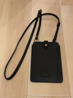 フェリージ felisiショルダーバッグ黒サコッシュスマホケースネックポーチ美品のサムネイル
