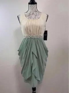 【未使用品】女性M《apres jour》（パールウエスト）ドレス