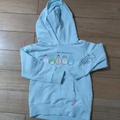すみっコぐらし フード付きパーカー 120