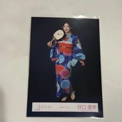 櫻坂46 谷口愛季 生写真 2025年 浴衣 チュウ - メルカリ