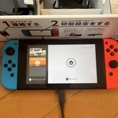 Nintendo Switch Joy-Con (L) ネオンブルー/ (R)…