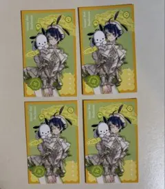 【Dytica×サンリオキャラクターズ】ランダムフォト風カード 伊波ライ4枚