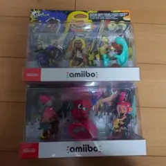 AMIIBO トリプルセット タコガール タコ タコボーイ(スプラトゥーンシリ…