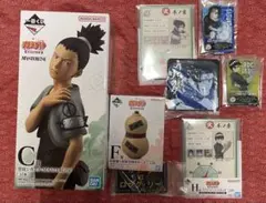 NARUTO 中忍試験編 C賞 奈良シカマル F賞我愛羅の瓢箪型調味料入れ