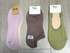 Tabio 靴下屋 フットカバー 3足セット 22.5-24.5cm 新品未使用のサムネイル