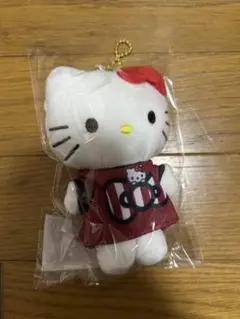 ヴィッセル神戸　キティちゃん　ぬいぐるみキーホルダー