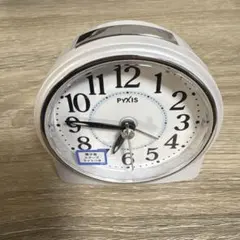 【訳あり】PYXIS NR439W 白色 鬧鐘