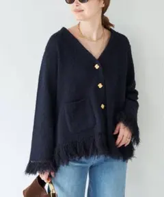 MIXTWEED ニットジャケット Deuxieme Classe - メルカリ
