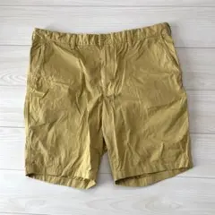 UNIQLO ユニクロ　チノショーツ　サイズXL イエロー黄色のサムネイル
