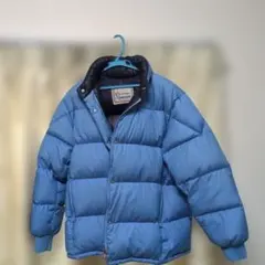 MONCLER 青 ダウンジャケット スキーウェア