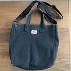 DANTON キャンバス トートバッグ ブラックのサムネイル