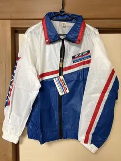 激レア ヴィンテージ ホンダ レーシングジャケット 袖ロゴ レトロ 未使用