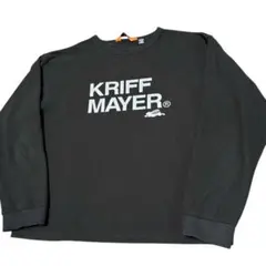 KRIFF MAYER ブラック トレーナー