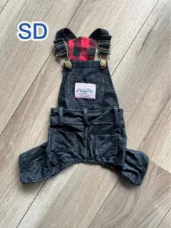 デニム風オーバーオール SD