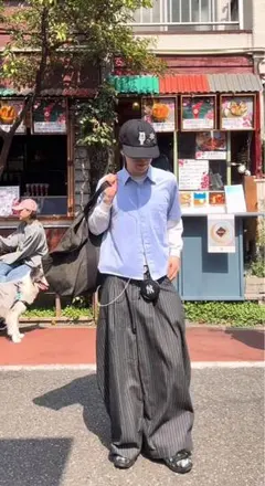 ん*様 【まとめ売り】OLD UNIQLO 半袖 シャツ 90's 水色 L ピ