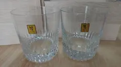 カガミクリスタル  特選切子 ペアグラス