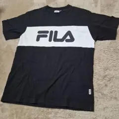 FILA 半袖Tシャツ Mサイズ ブラック/ホワイト