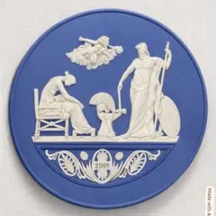 Wedgwood ジャスパー ウェア2007年 イヤープレート 陶板夏新品未使用