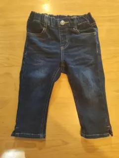 branshes 100サイズ ダークブルー デニムパンツ