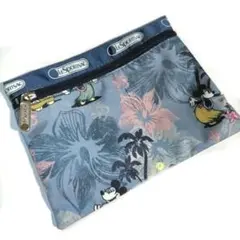 激レア 廃盤 ハワイ限定 総柄 限定柄 ミッキー ミニー ディズニー ポーチ