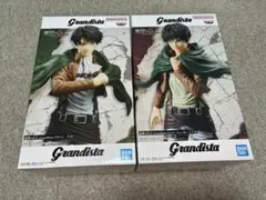 進撃の巨人 Grandista エレン リヴァイ フィギュア 2体セット - メルカリ