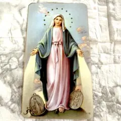 新品未使用❣️聖母マリア　マリア　奇跡のメダイ　ホーリーアート　ご絵　イタリア製