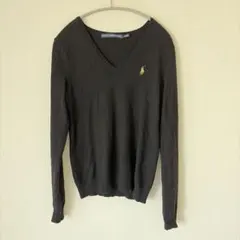 RALPH LAUREN SPORT Vネックニット ブラック Lのサムネイル