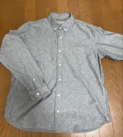 アーバンリサーチSONNY LABEL グレー ボタンダウンシャツ XL長袖美品