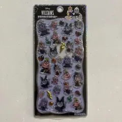 【正規品】ヴィランズ プチドロップステッカー　ディズニー
