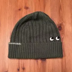 UNIQLO ユニクロANYA HINDMARCH グリーンニット帽